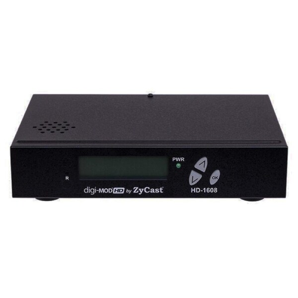 HD1608 RESI-LINX Single Input Dvb-T Digital HD Mpeg-4 No IR No HDMI Loop Full Function Front LCD Display With Menu Driven Configuration SINGLE