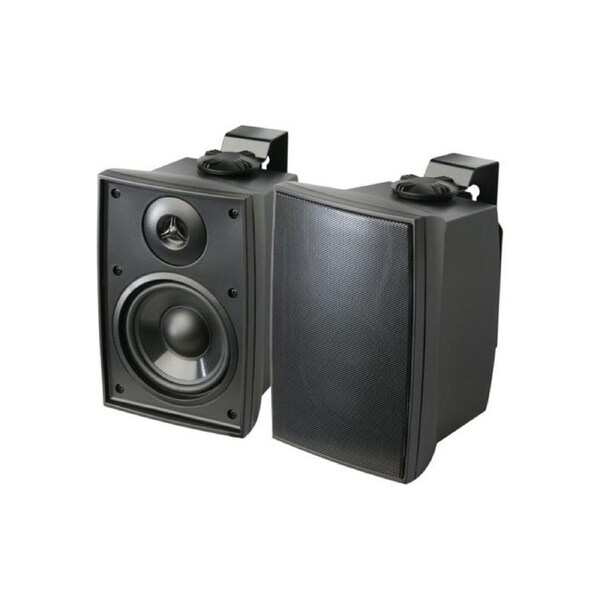 Accento Dynamica ADS6200 6.5" Indoor Outdoor Speakers Black Pair