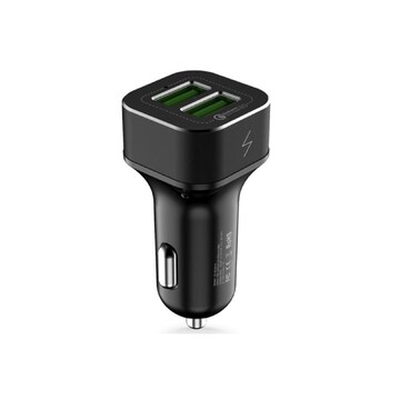 Havit HV-QC2023 5V/3A 2 USB Port Cigarette Lighter Car Charger