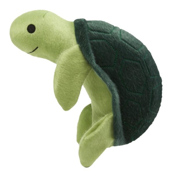 Sea Plush Small Turtle Soft Dog & Puppy Toy by Spunky Pup