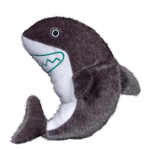 Sea Plush Medium Shark Soft Dog & Puppy Toy by Spunky Pup