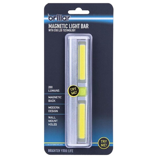 Brillar Magnetic Light Bar Night Strip Battery Operated (included)