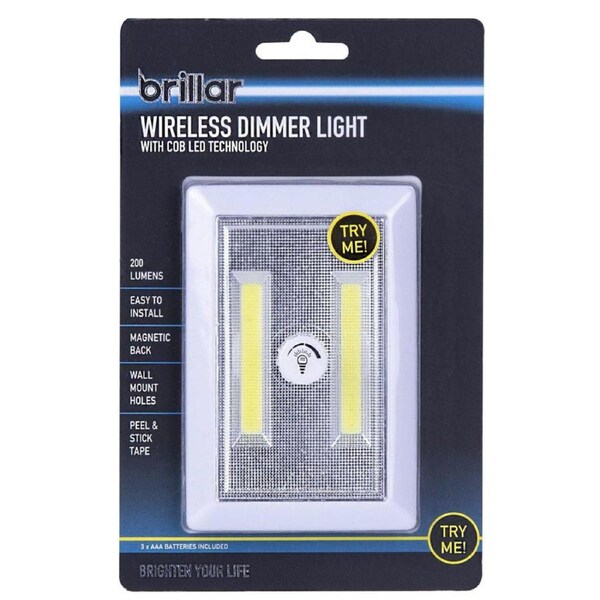 Brillar Wireless Dimmer Light with Cob Led Technology - White