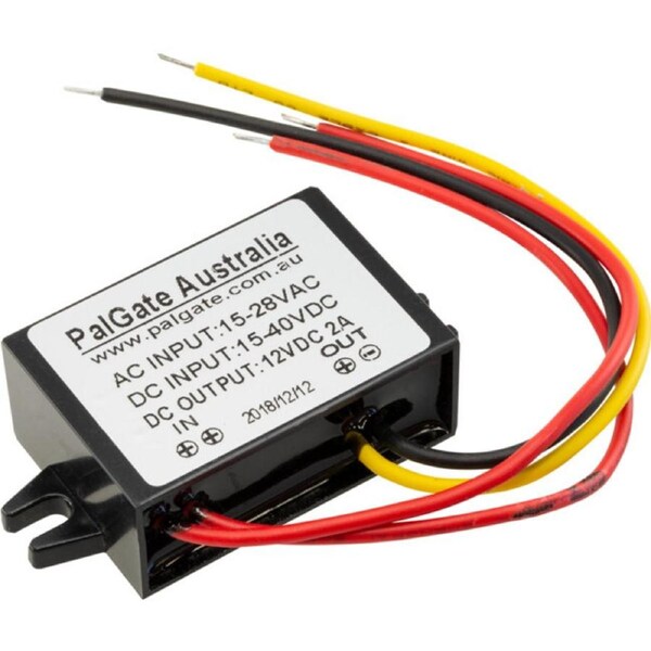 Palgate ASD24S1202 AC/DC 12VDC 24V-12V 2A Gate Power Convertor & Conditioner