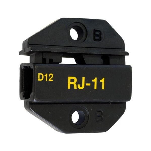 ProsKit D12 Interchangeable RJ11/4P6C/6P6C Modular Die Set for 1PK3003F Crimper