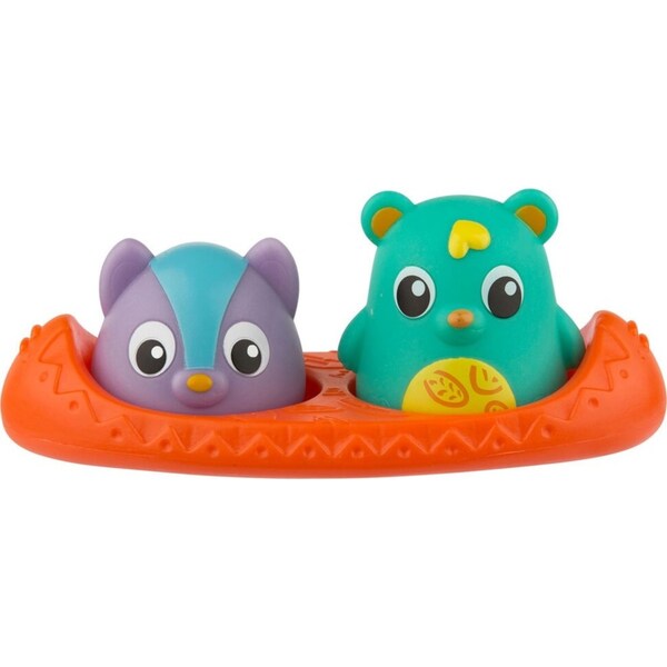 Playgro 7cm Safe To Paddle Light Up Canoe Activity/Bath/Water Toy for 6m+ Baby