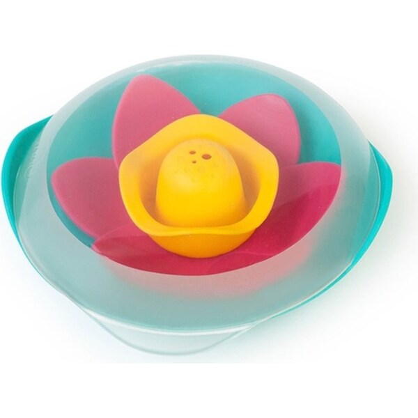 Quut Lili 16cm Bath Water Floating Flower Toys for 0m+ Baby/Kids Blue/Yellow/Red
