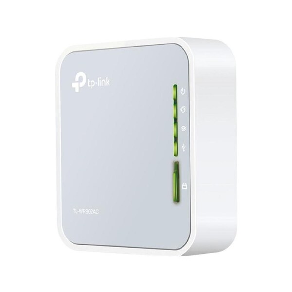 TP Link AC750 Portable 2.4/5GHz Dual Band Wireless 3G 4G Travel Wi-Fi Router WHT