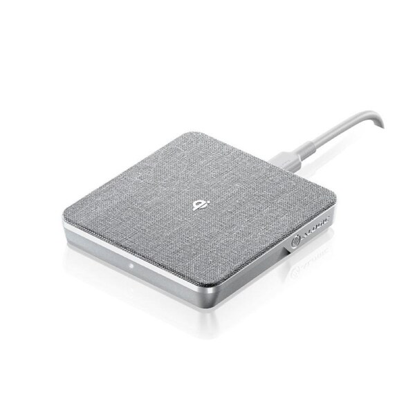 Alogic Ultra Wireless Charging Pad 10W Qi-enabled Fast Charging Pad Silver [ULQC10W-SLV]