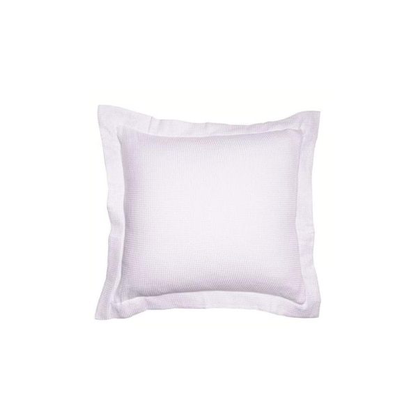 Paris Cotton Waffle Cushion Cover 60x60+5 cm - White