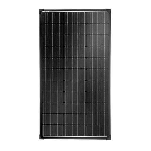 12V 100W Fixed Solar Panel Black Frame PERC Tech Grade-A Cell IP65 5 Years Warranty