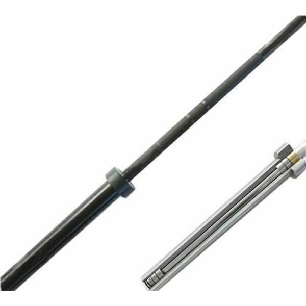 20Kg MORGAN Black Harden Chrome Olympic Barbell - 680Kg Max Capacity