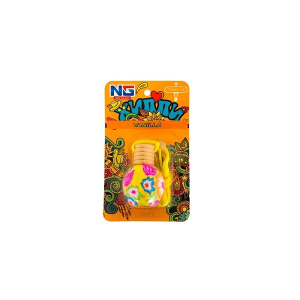 5 Bottles of Car Air Freshener VANILLA Scent