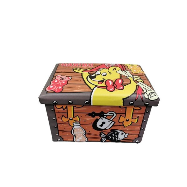 Kids Foldable Storage Stool HARIBO