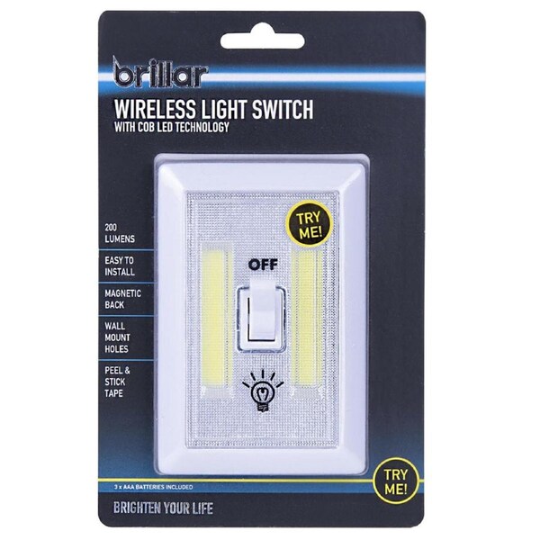 Brillar Wireless Light Switch with Cob Led Technology