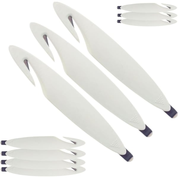 10x Bio Staple Remover Letter Box Opener Cutter Nail Puller Office Bulk - White