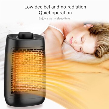 ELEGANT Mini Electric Fan Heater Home Radiator Thermostability PTC