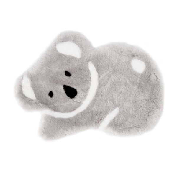 Genuine Sheepskin Decoration Soft Koala Cushion Rug