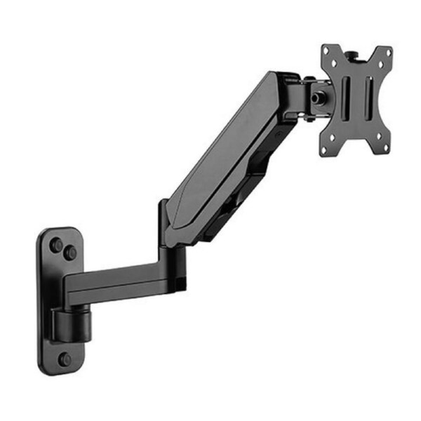 Brateck 17" - 32" Single Screen Wall Mounted Articulating Gas Spring Monitor Arm [LDA30-112]