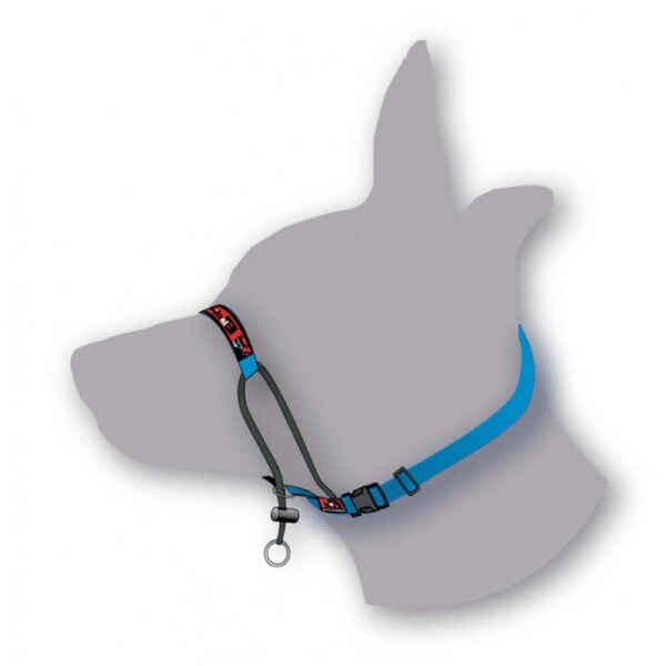 Black Dog Mini Training Halter for Dogs (Black) (X-Smal 20-35cm) Extra Small
