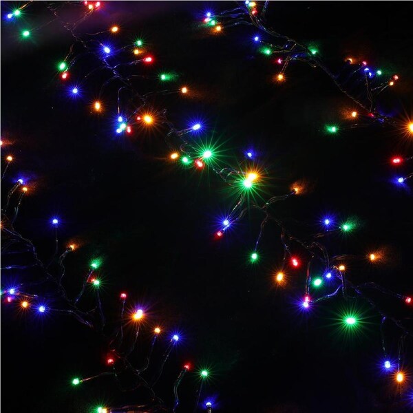 1200 LED Cluster Fairy Light Multi Color for Christmas Decoration
