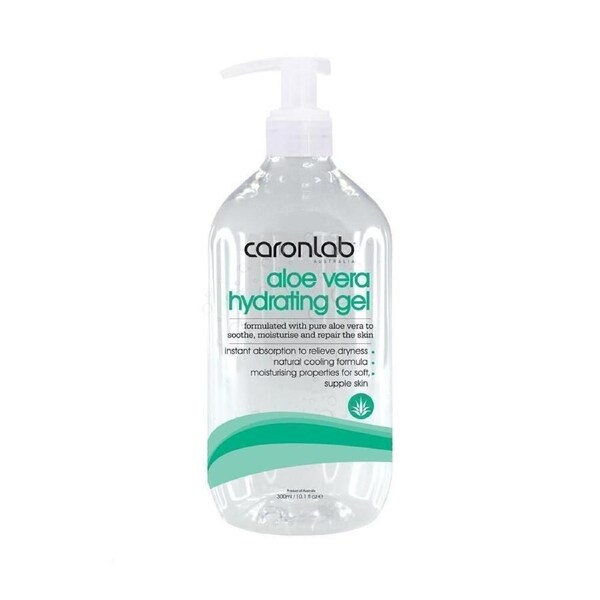 Caronlab Aloe Vera Hydrating Gel 300ml Soothing Wax Waxing Hair Removal