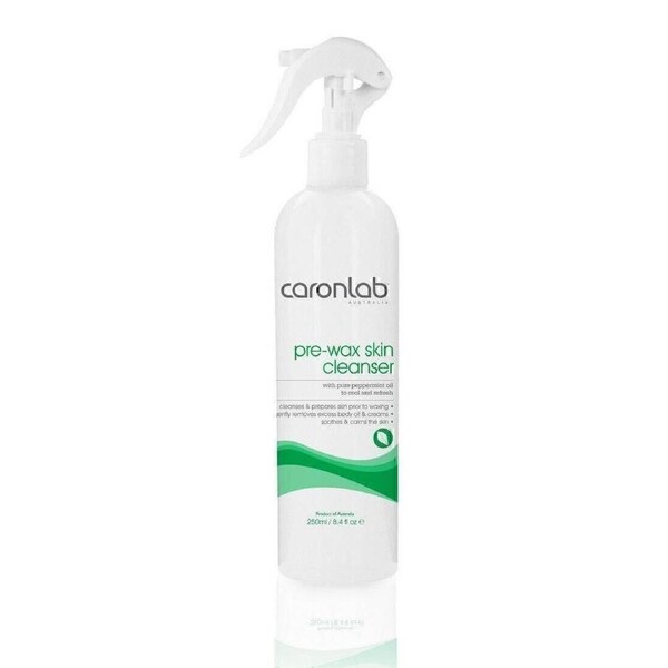 Caronlab Pre Wax Skin Cleanser Trigger Spray Waxing Hair Removal 250ml