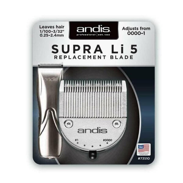 Andis Supra Li 5 Replacement Adjustable Clipper Blade Fits Model LCL-2 73510