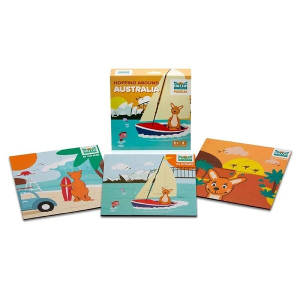 Puzzle Box Set - Mizzie the Kangaroo