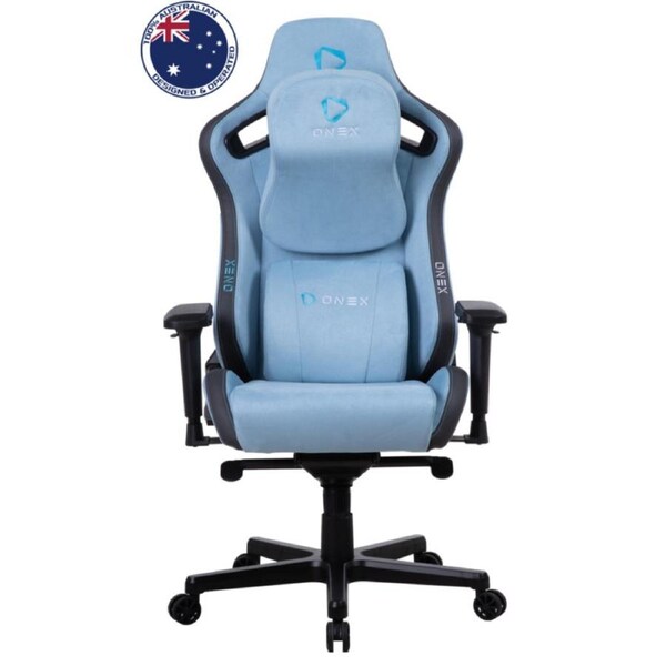 ONEX EV12 Evolution Suede Edition Gaming Chair - Suede Blue