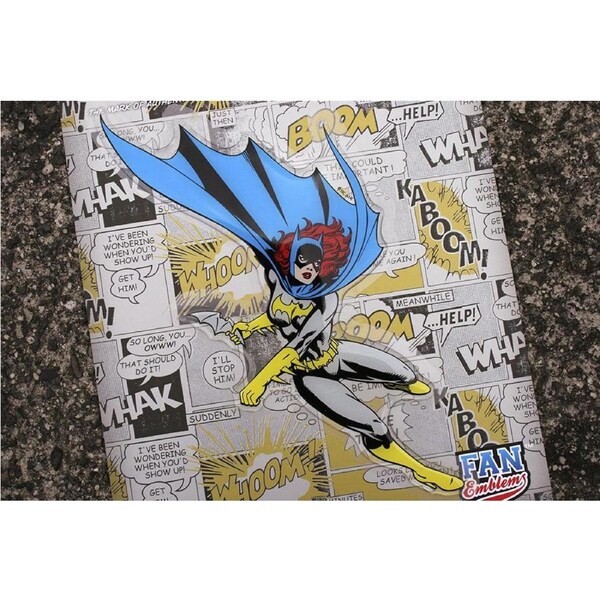 Batgirl Character Car Decal DC Comics Domed Finish Sticker Emblem
