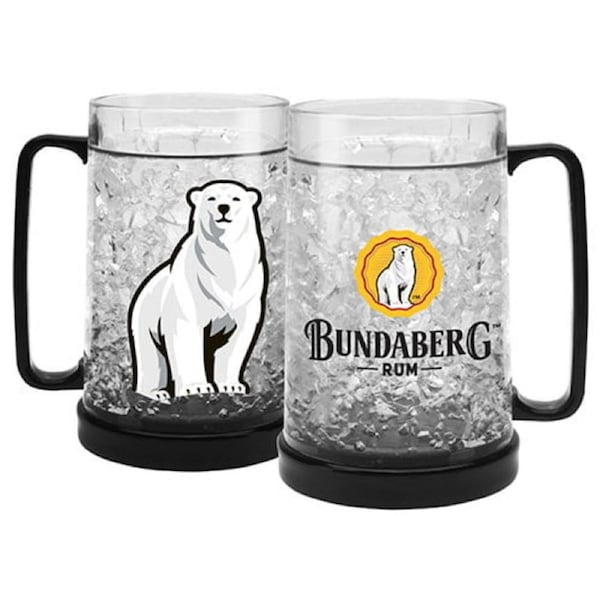 Bundaberg Rum Bundy Bear EZY FREEZE Mug Cup Stein