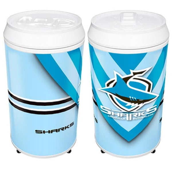 Cronulla Sharks NRL Cooler Can 40 Litre Bar Fridge