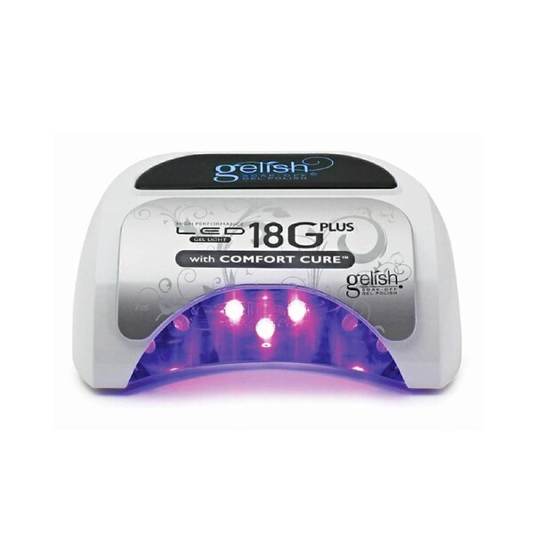 Gelish Corded 18G Plus LED / UV Lamp Light Gel Nail Dryer Manicure Comfort Cure