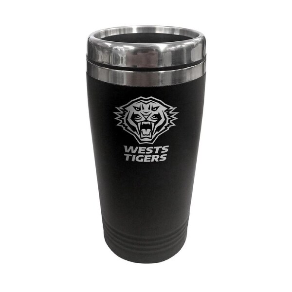Wests Tigers NRL Stainless Steel Travel Coffee Mug Cup