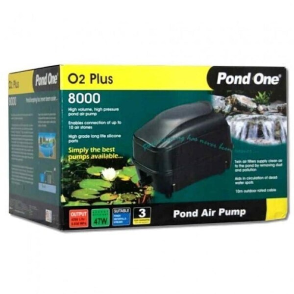 Pond One O2plus 8000 Air Pump 93066