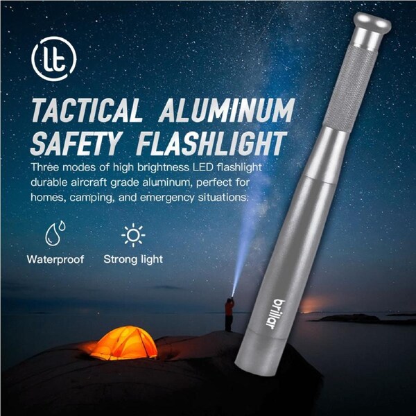 Brillar Aluminium Torch - Gunmetal
