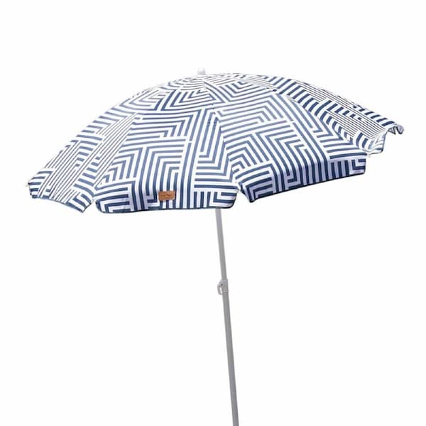 Lazy Dayz 1.8m Tiltable Beach Umbrella with Carry Bag - Makena