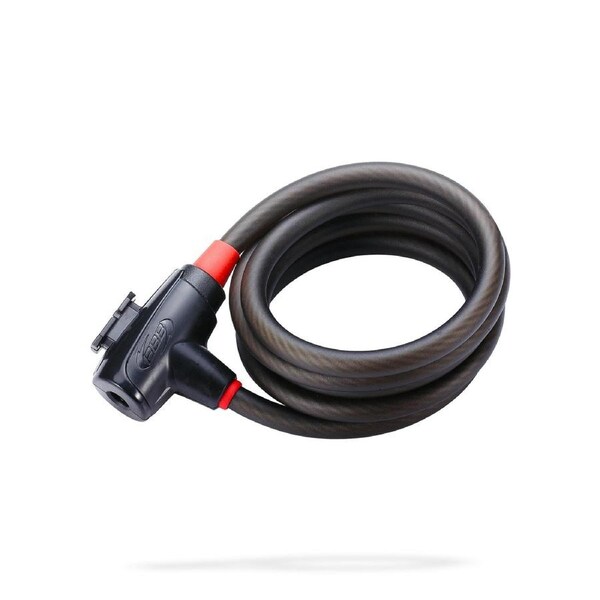 BBB Cycling PowerLock 12mm X 1800mm Coil Cable - Black