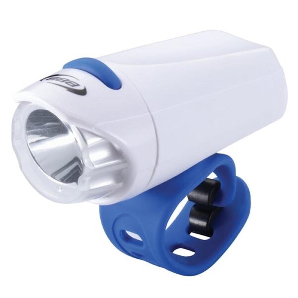 BBB Cycling Ecobeam Front Light - White/blue - White/Blue
