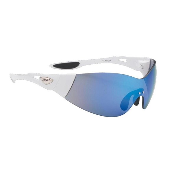 BBB Cycling Rounder Sportglasses White - White