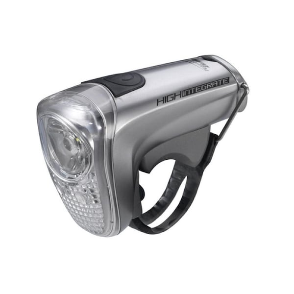 BBB Cycling Headlight Highintegrate Silver 1W - Silver