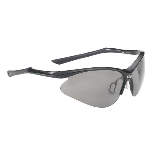 BBB Cycling Attacker Sportglasses Black Polarized Lens - Black