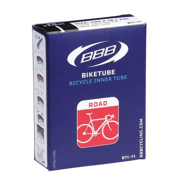 BBB Cycling French Tube 700 x 18/23/25c 48mm - Size 700 x 18/25