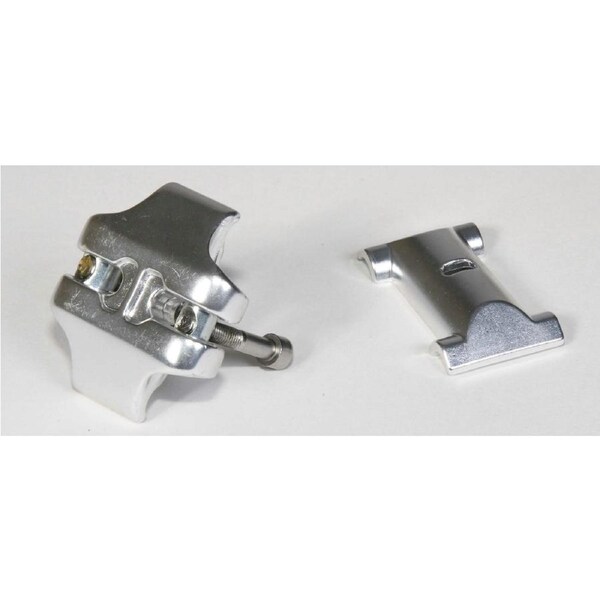 BBB Cycling Seatpost Clamp for SkyScraper BSP-20 - Silver Size 400mm