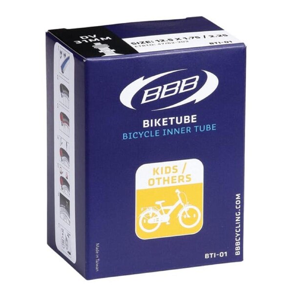 BBB Cycling American Tube 16 x 1.75/2.125 - Size 16" x 1.75/2.125