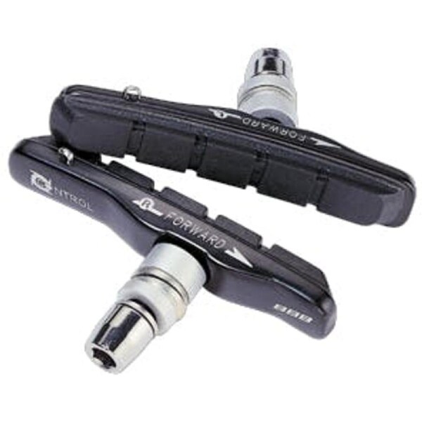 BBB Cycling VEESTOP BRAKE SHOES BLACK (1 Pair) - Size Rubber