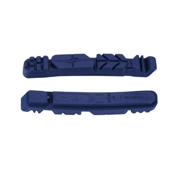 BBB Cycling QuadStop INSERTS - BLUE HP (2 Pairs) - Size Rubber