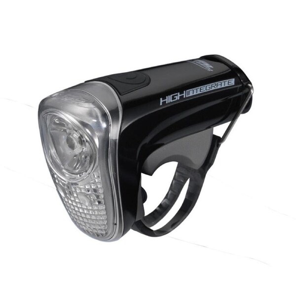 BBB Cycling Highintegrate Headlight Black 1W - Black