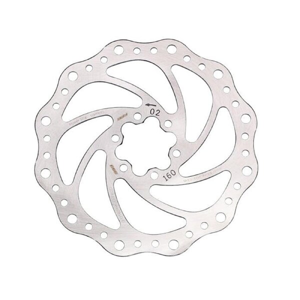 BBB Cycling Old Power Stop 185Mm - Silver Size 6 Bolt